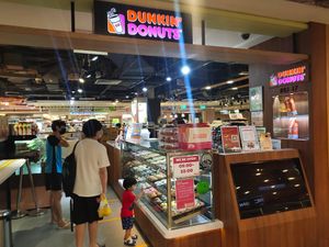 Shop front at Dunkin' - Northpoint City in North Singapore
