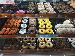 Assorted donuts available at Dunkin' - Northpoint City in North Singapore