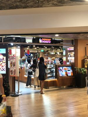 Store front at Dunkin' - Northpoint City in North Singapore