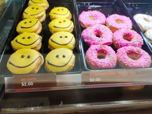 Vegan and vegetarian donuts at Dunkin' - Waterway Point in Northeast Singapore