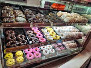 Vegan and vegetarian donuts at Dunkin' - Waterway Point in Northeast Singapore