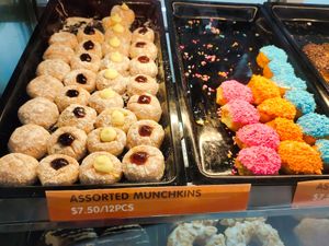 Vegan and vegetarian donuts at Dunkin' - Waterway Point in Northeast Singapore