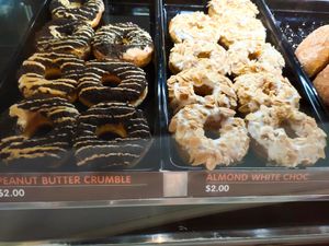 Vegan and vegetarian donuts at Dunkin' - Waterway Point in Northeast Singapore