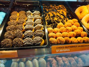 Vegan and vegetarian donuts at Dunkin' - Waterway Point in Northeast Singapore