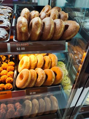 Vegan and vegetarian donuts at Dunkin' - Waterway Point in Northeast Singapore