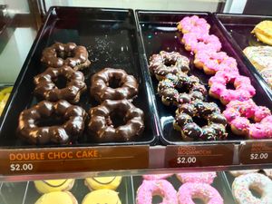 Vegan and vegetarian donuts at Dunkin' - Waterway Point in Northeast Singapore