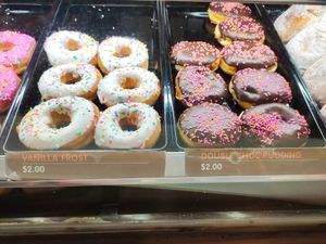 Vegan and vegetarian donuts at Dunkin' - Waterway Point in Northeast Singapore
