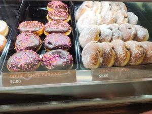 Vegan and vegetarian donuts at Dunkin' - Waterway Point in Northeast Singapore