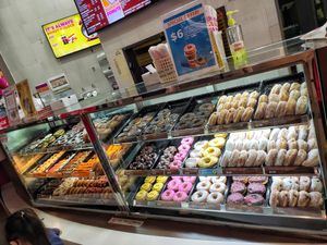Vegan and vegetarian donuts at Dunkin' - Waterway Point in Northeast Singapore