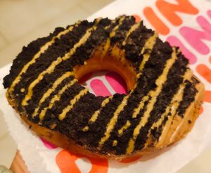 Peanut butter scramble at Dunkin' - Waterway Point in Northeast Singapore