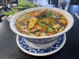   at Veggie Life Restaurant in South El Monte