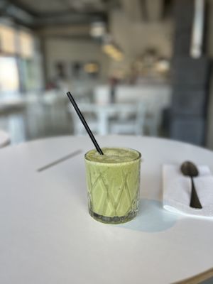 Green Smoothie (yum)  at Daily Poison in Vilnius