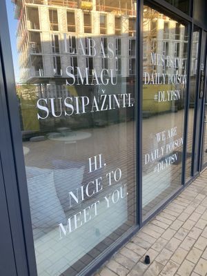   at Daily Poison in Vilnius