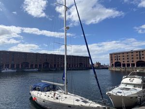 Docks view  at Revolution in Liverpool