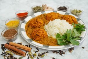 Indian Malai Cofta at Shakti in Beer Sheva