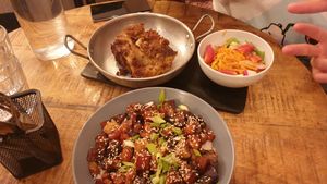 the legendary cheza. yet again. and lasagna! it's so so good. at Shakti in Beer Sheva