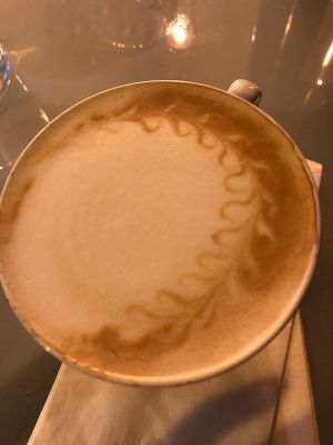 They make good capuccino! Lots of vegan milks at Shakti in Beer Sheva