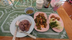 My lunch! at Vegetarian Food in Phayao