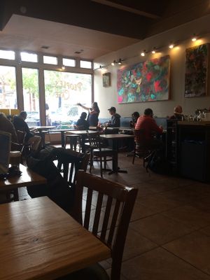 Cafe at People's Cafe in Berkeley