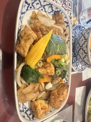 Tofu Drunken Noodles Lunch Special   at Siam Classic in Manassas