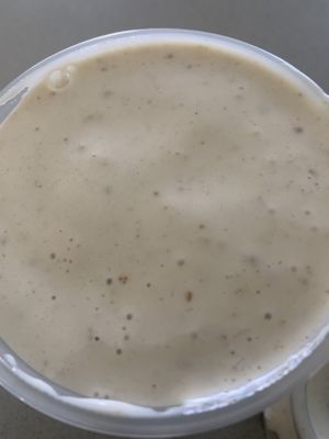 Date Shake at Nature's Health Food and Cafe in Palm Springs