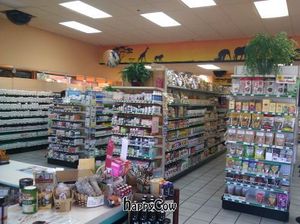 Inside the store  at Nature's Health Food and Cafe in Palm Springs