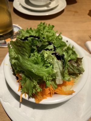 Salad at Zachersmühle in Adelberg