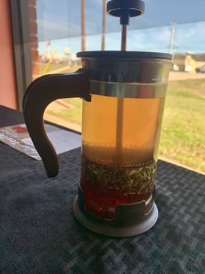 Herbal Tea  at Tea Thyme Cafe in Marble Falls