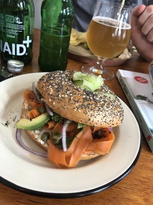 No salmon bagel at Bonnie in Arnhem