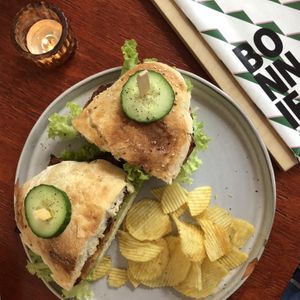 Tempeh blt  at Bonnie in Arnhem