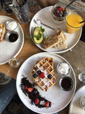 Bonnie savoury en shut your waffle at Bonnie in Arnhem