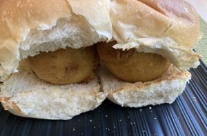 Vada Pav  at Woodlands (Tsim Sha Tsui) in Kowloon