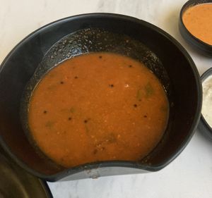 Lentil Dosa soup/sauce  at Woodlands (Tsim Sha Tsui) in Kowloon