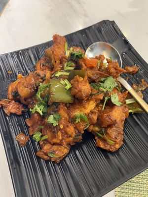 Gobi machurian  at Woodlands (Tsim Sha Tsui) in Kowloon