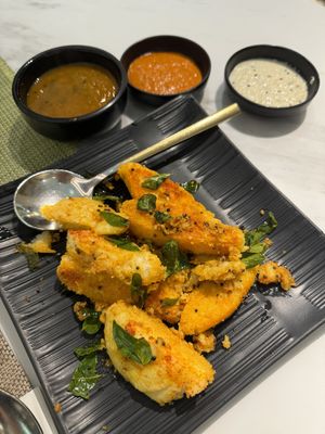 Idly masala  at Woodlands (Tsim Sha Tsui) in Kowloon