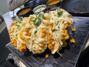 Madras taco  at Woodlands (Tsim Sha Tsui) in Kowloon