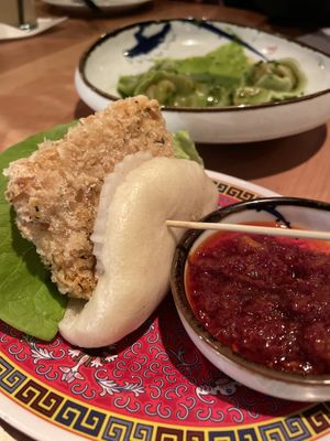 Crispy tofu bao  at Datsun in Ottawa