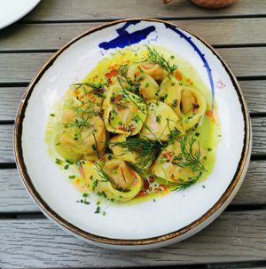 Squash dumplings at Datsun in Ottawa