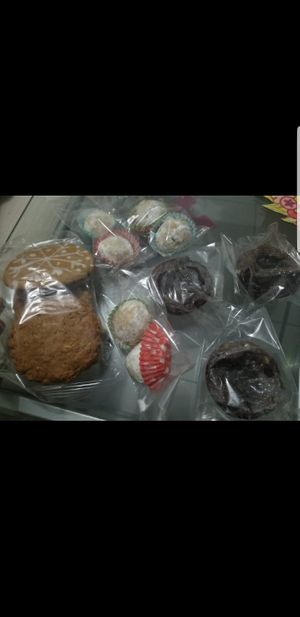 Seasonal cookies at Veggicious in Ciudad Victoria