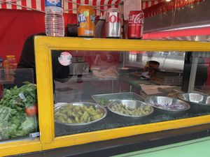 fresh toppings  at Love Falafel - Food Stall in Watford
