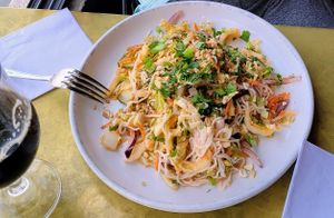 Somen Noodle Salad at Modern Times Far West Lounge in Encinitas