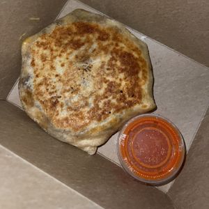 munchwrap with taco meat  at Modern Times Far West Lounge in Encinitas