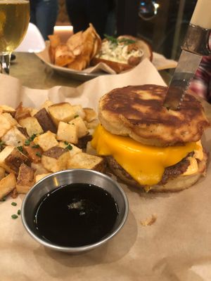 “Griddle Times” as first seen at Vegan Street Fair Nights (Sep 2018) at Modern Times Far West Lounge in Encinitas