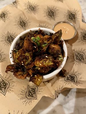 Brussels Sprouts  at Modern Times Far West Lounge in Encinitas