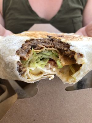 Munch wrap at Modern Times Far West Lounge in Encinitas
