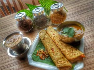 Indian Chappati Rolls at Kafe Ssihat in Malacca
