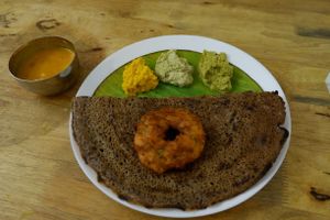 Thosai Meal. at Kafe Ssihat in Malacca