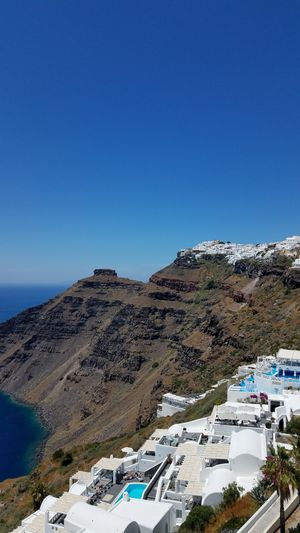   Cafe view.... at Galini Cafe in Santorini