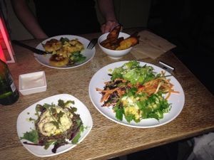 Bar food  at InSpiral Lounge in North West London