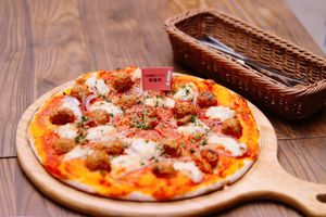OmniPork Vegan pizza at Pizza Street - Putuo District in Shanghai